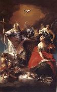 Pompeo Batoni Religious allegory France oil painting artist